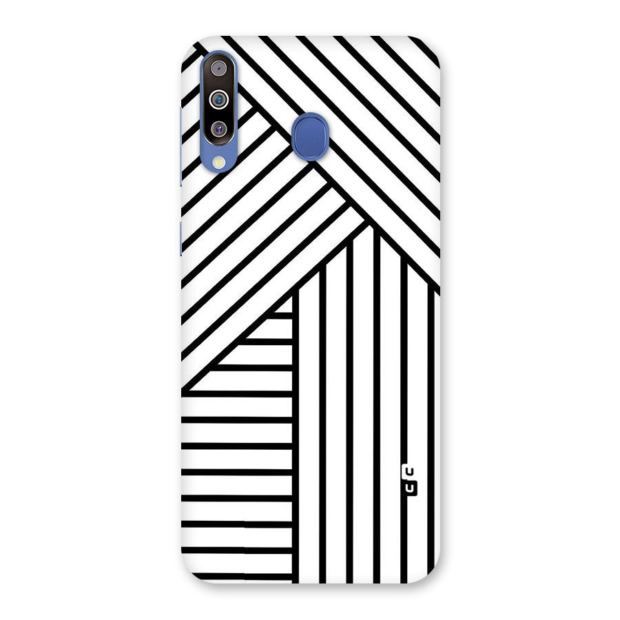Lines Pattern Stripes Back Case for Galaxy M30