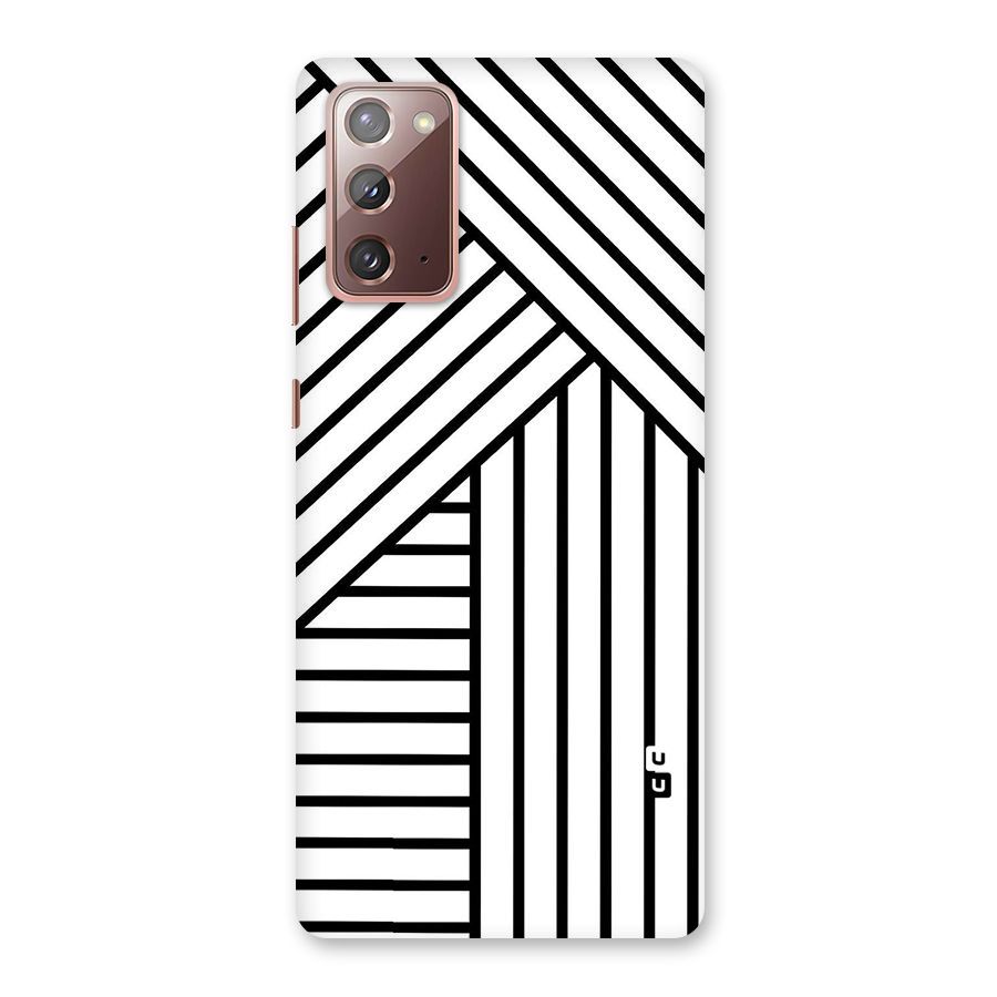 Lines Pattern Stripes Back Case for Galaxy Note 20