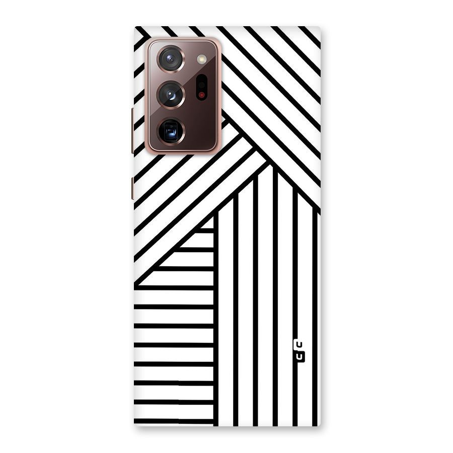 Lines Pattern Stripes Back Case for Galaxy Note 20 Ultra