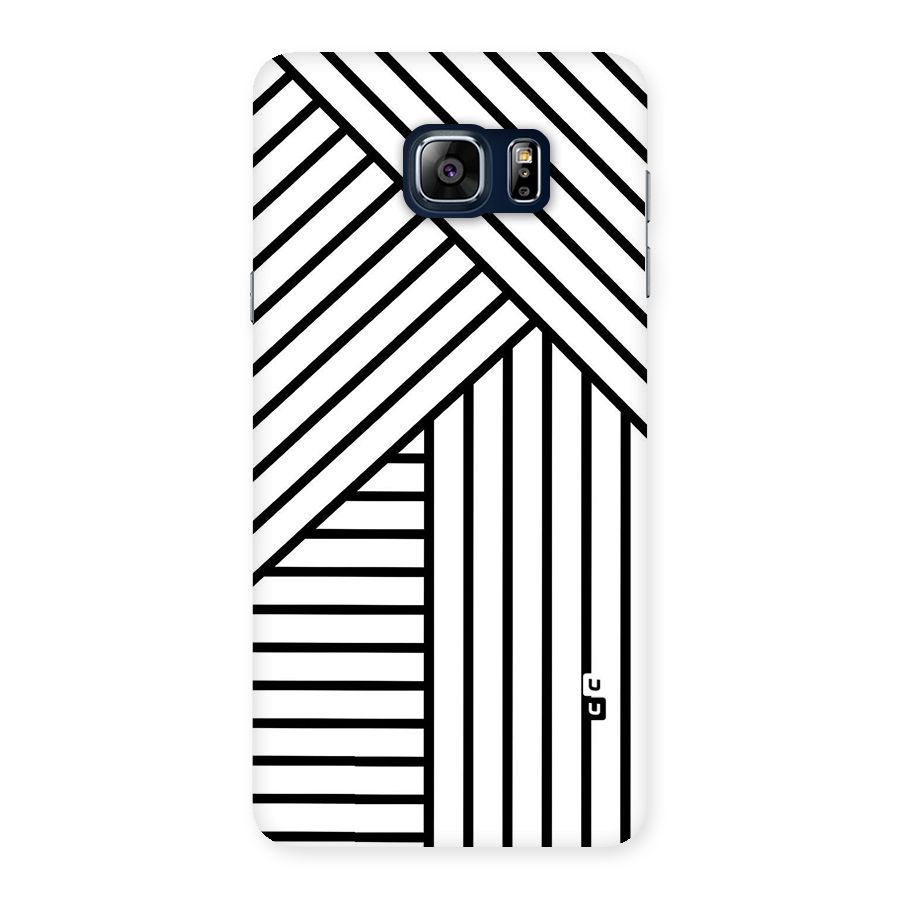 Lines Pattern Stripes Back Case for Galaxy Note 5