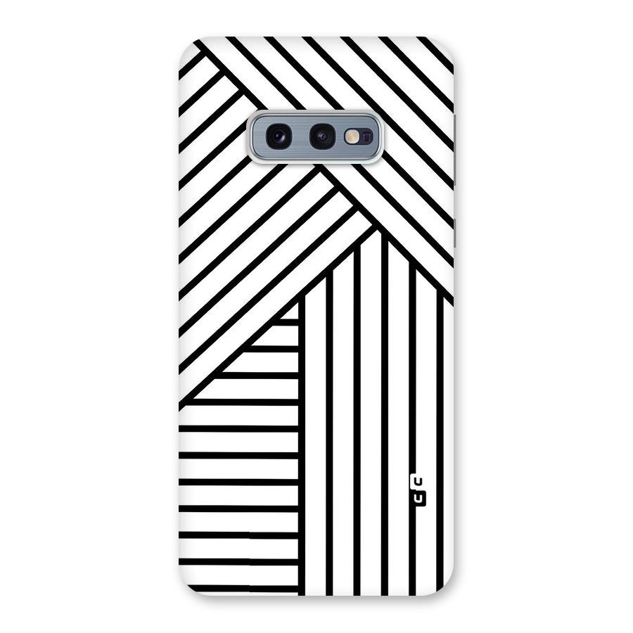 Lines Pattern Stripes Back Case for Galaxy S10e