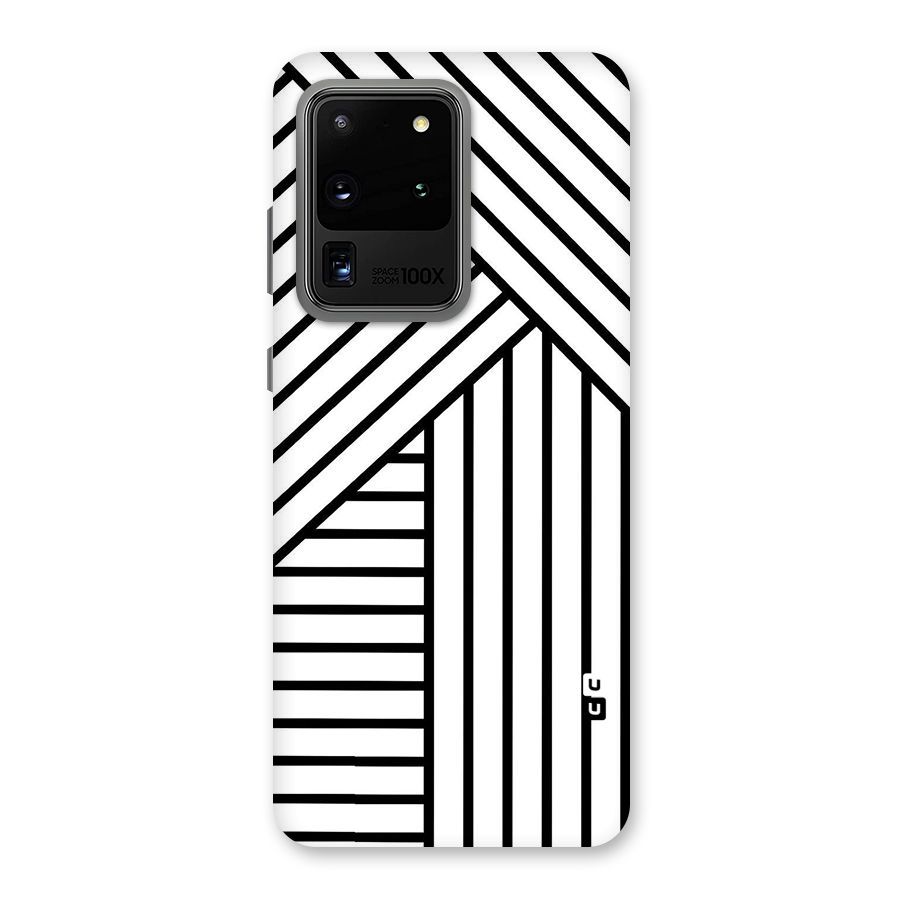Lines Pattern Stripes Back Case for Galaxy S20 Ultra