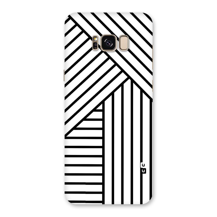 Lines Pattern Stripes Back Case for Galaxy S8 Plus