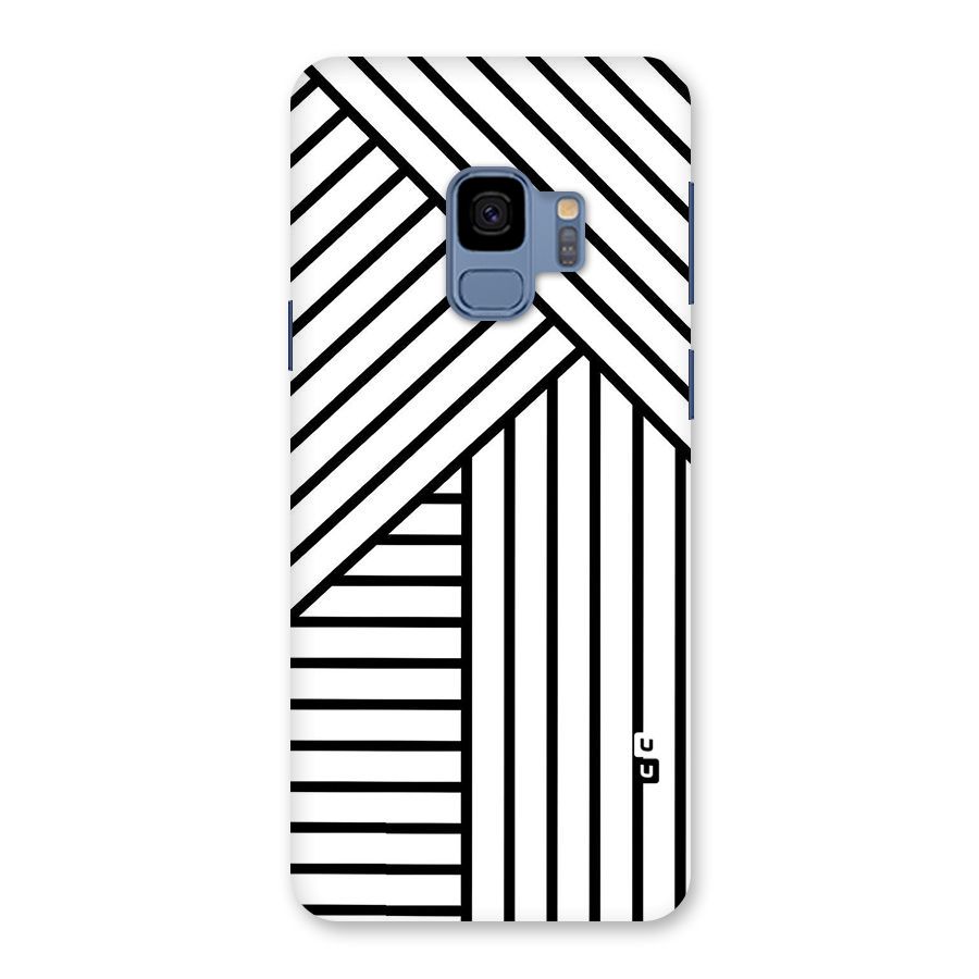 Lines Pattern Stripes Back Case for Galaxy S9