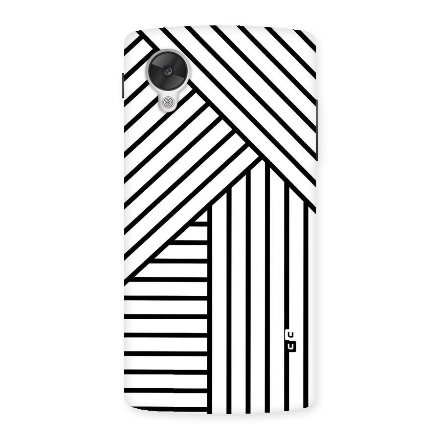 Lines Pattern Stripes Back Case for Google Nexsus 5