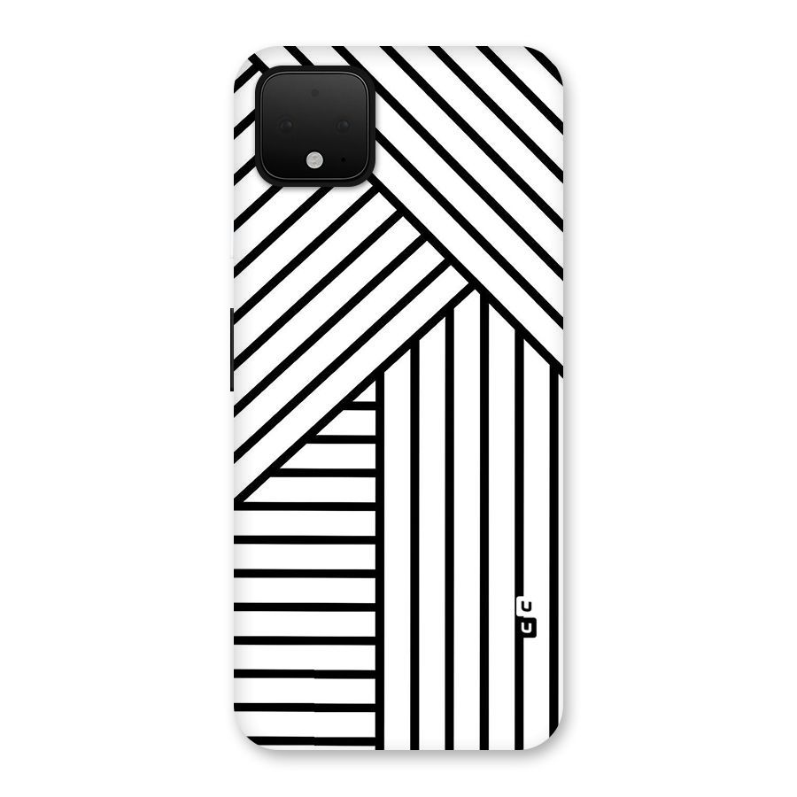 Lines Pattern Stripes Back Case for Google Pixel 4 XL