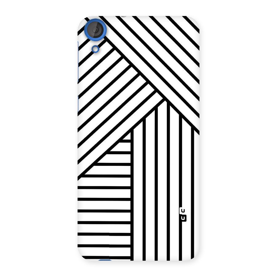 Lines Pattern Stripes Back Case for HTC Desire 820