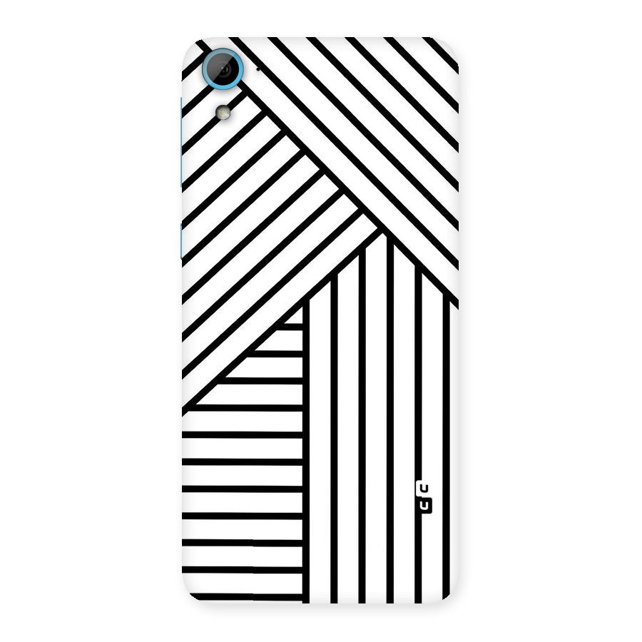 Lines Pattern Stripes Back Case for HTC Desire 826
