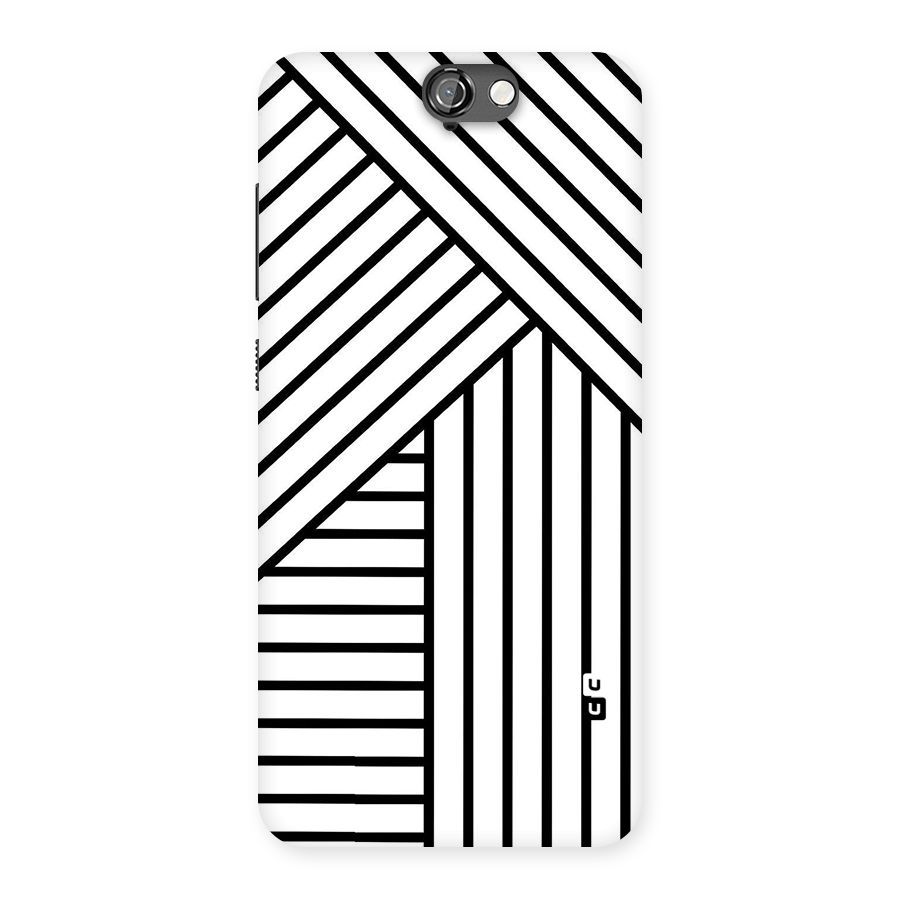 Lines Pattern Stripes Back Case for HTC One A9