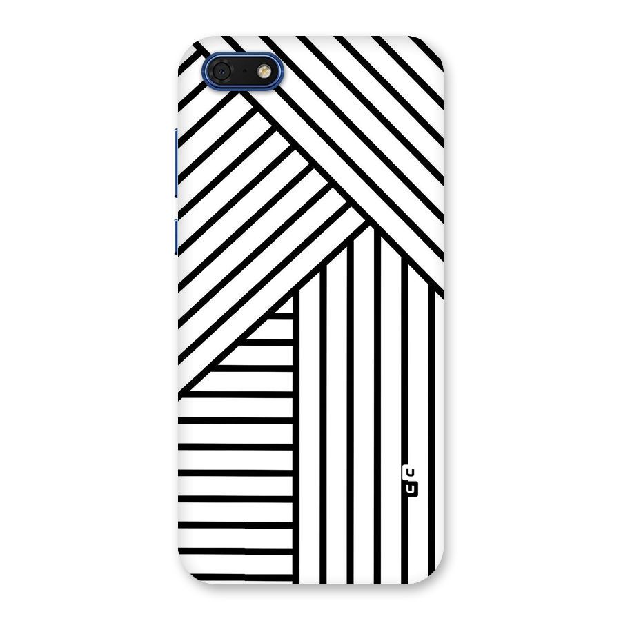 Lines Pattern Stripes Back Case for Honor 7s