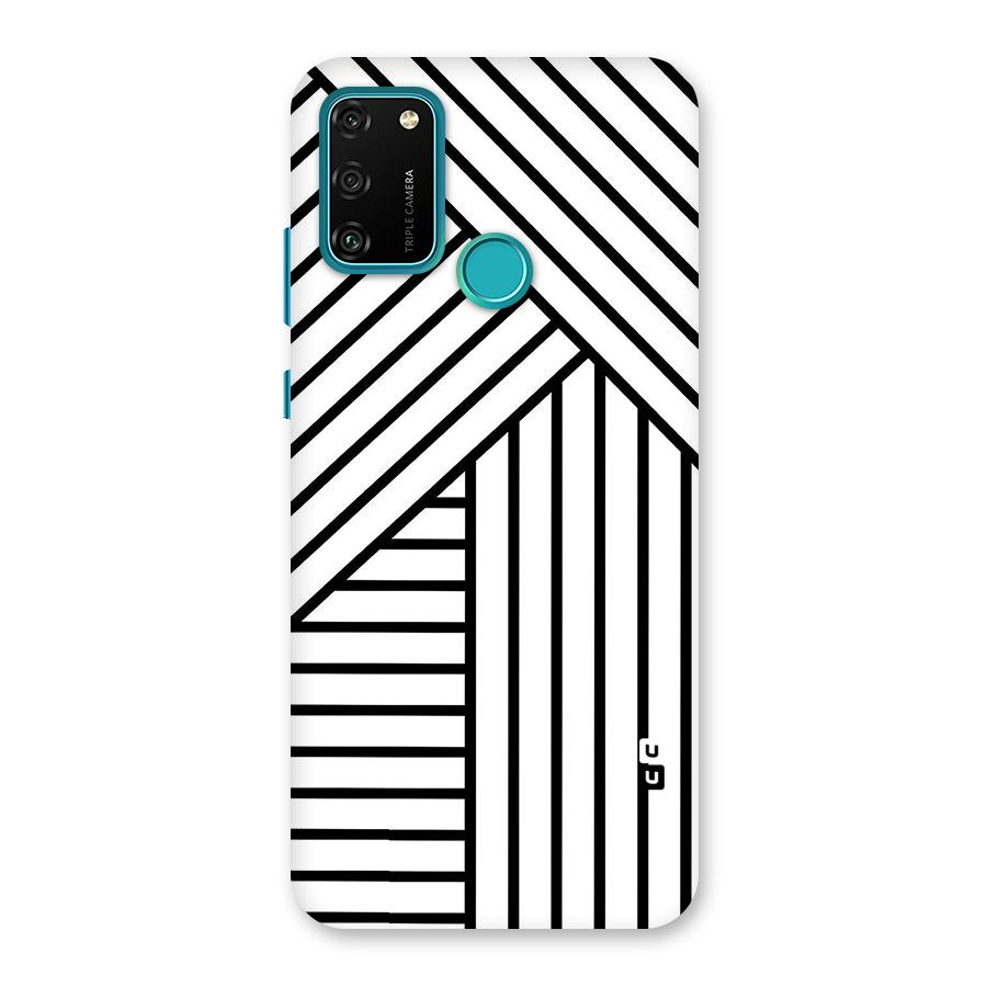 Lines Pattern Stripes Back Case for Honor 9A