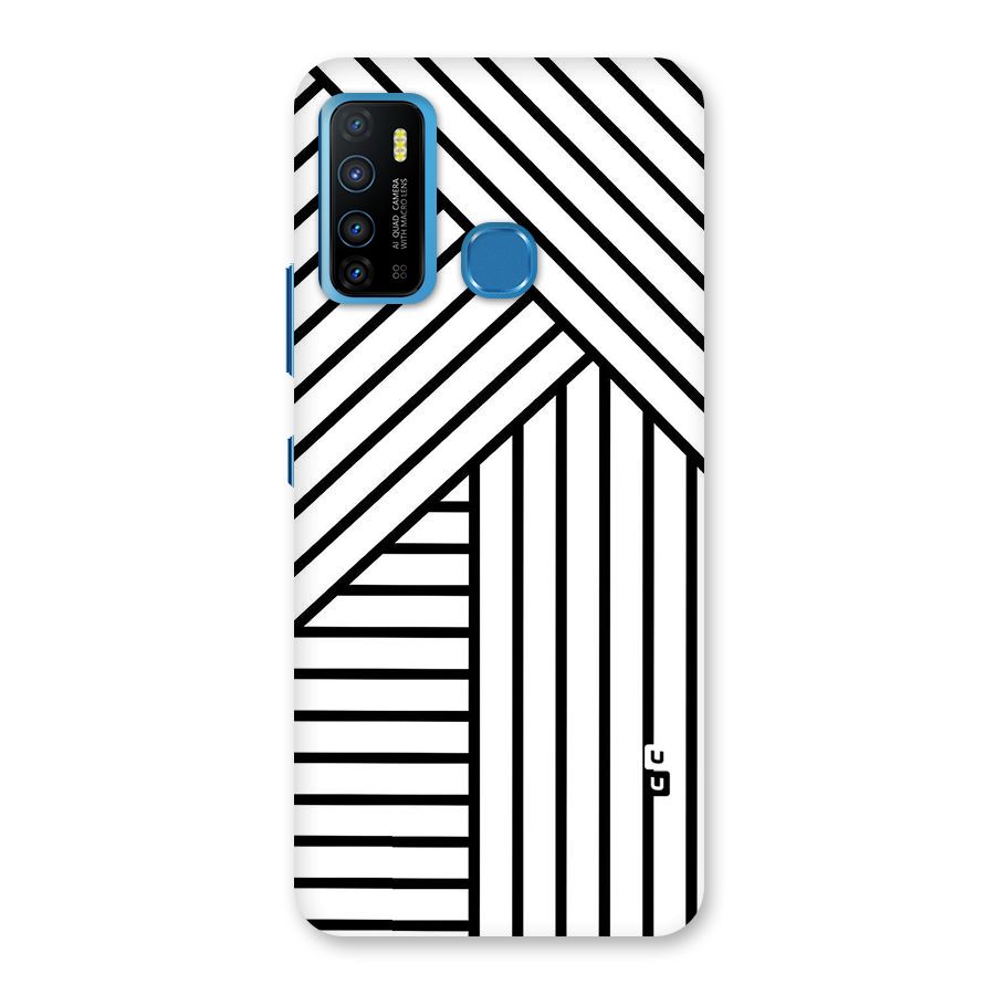 Lines Pattern Stripes Back Case for Infinix Hot 9