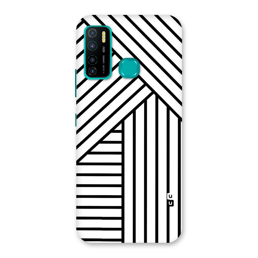 Lines Pattern Stripes Back Case for Infinix Hot 9 Pro