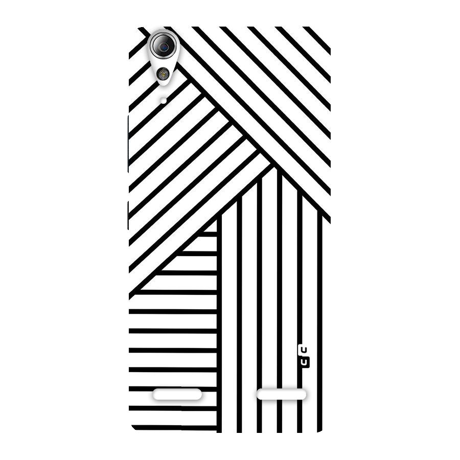 Lines Pattern Stripes Back Case for Lenovo A6000 Plus