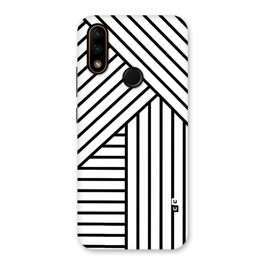 Lines Pattern Stripes Back Case for Lenovo A6 Note