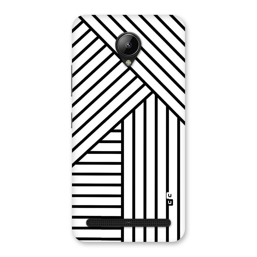 Lines Pattern Stripes Back Case for Lenovo C2