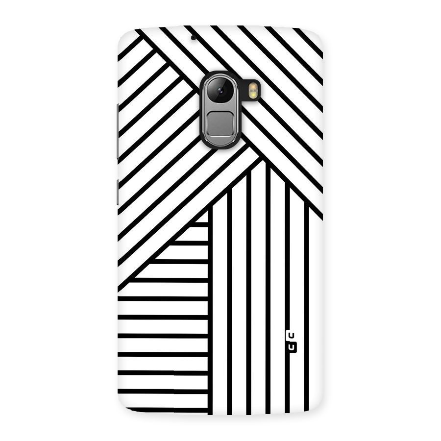 Lines Pattern Stripes Back Case for Lenovo K4 Note