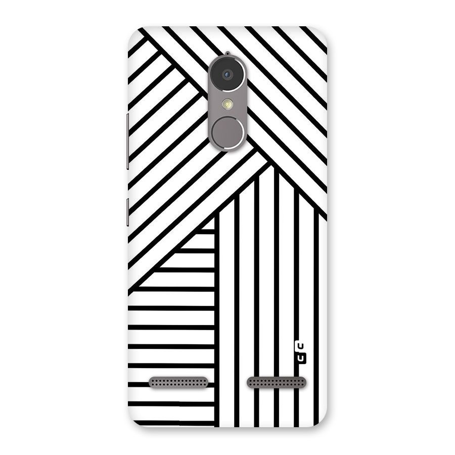 Lines Pattern Stripes Back Case for Lenovo K6 Power