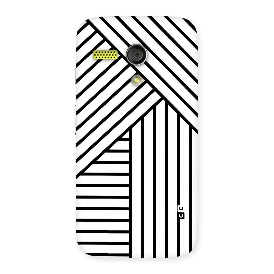 Lines Pattern Stripes Back Case for Moto G