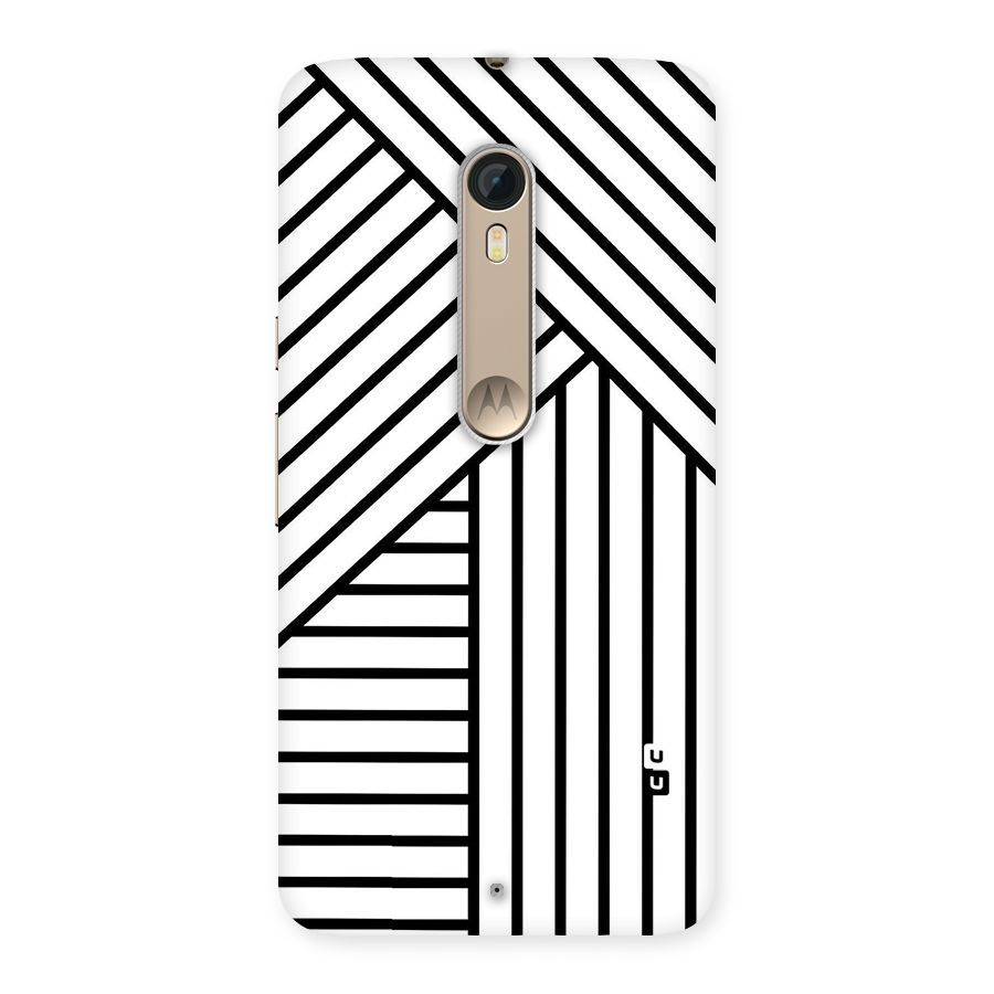 Lines Pattern Stripes Back Case for Motorola Moto X Style
