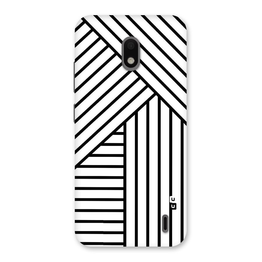 Lines Pattern Stripes Back Case for Nokia 2.2