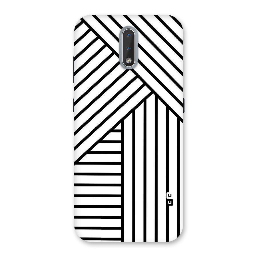 Lines Pattern Stripes Back Case for Nokia 2.3
