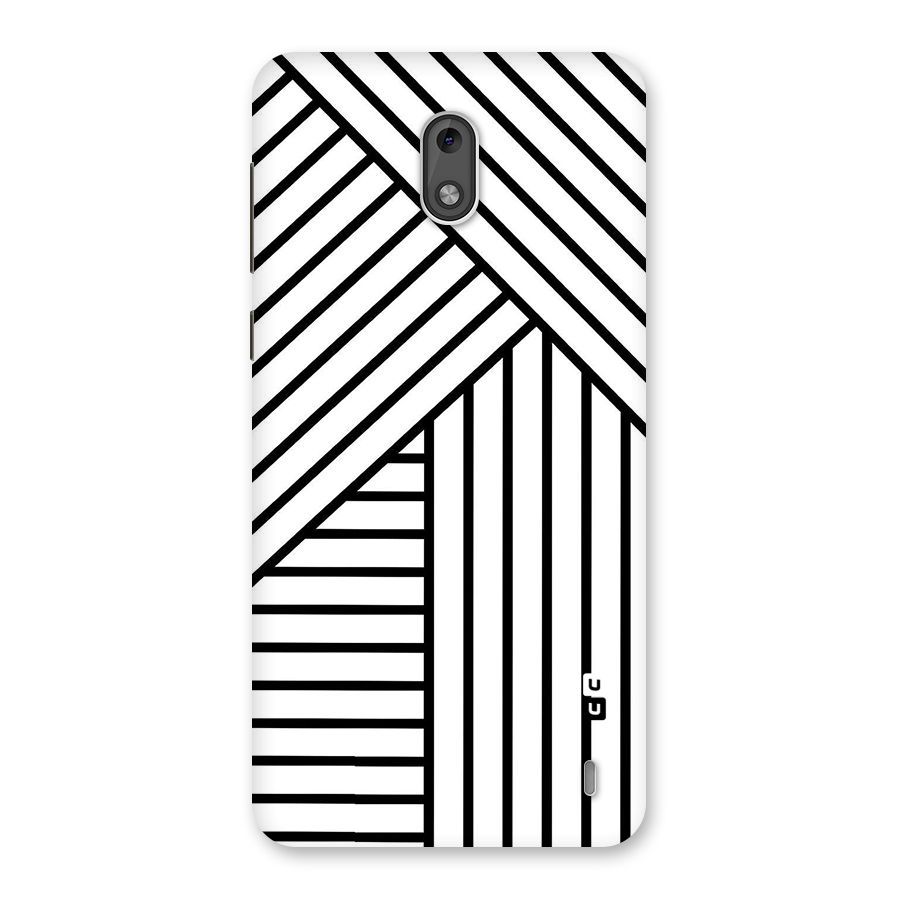 Lines Pattern Stripes Back Case for Nokia 2