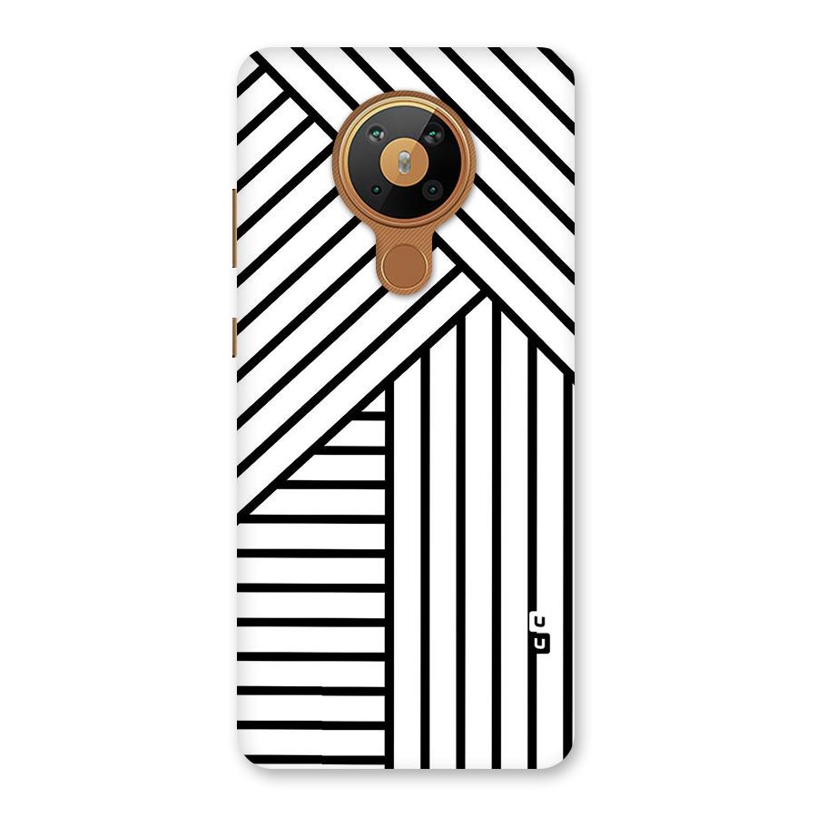 Lines Pattern Stripes Back Case for Nokia 5.3