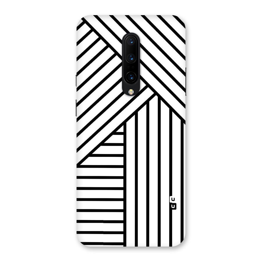 Lines Pattern Stripes Back Case for OnePlus 7 Pro
