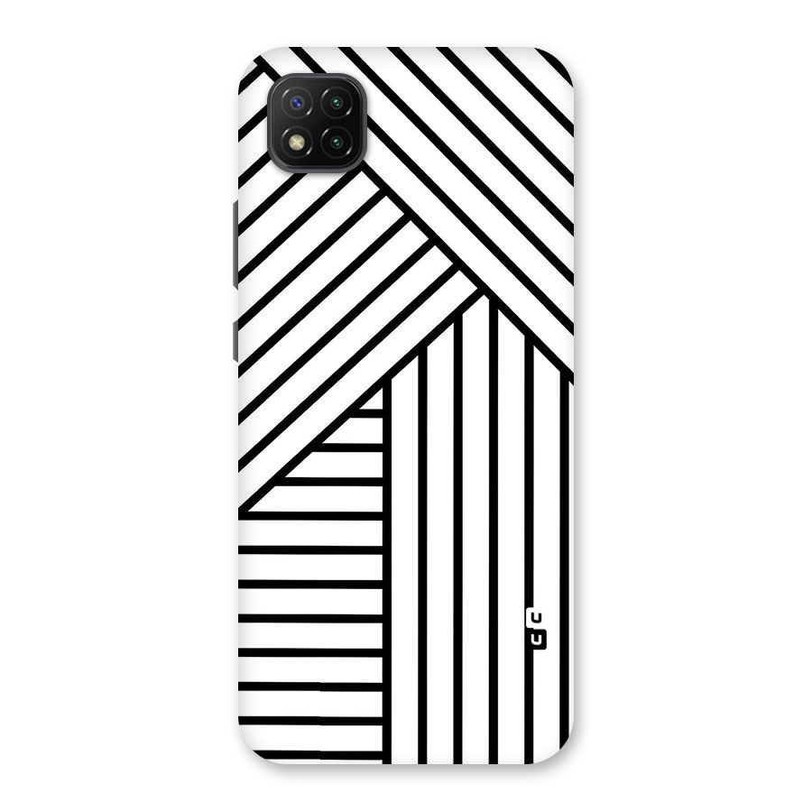 Lines Pattern Stripes Back Case for Poco C3