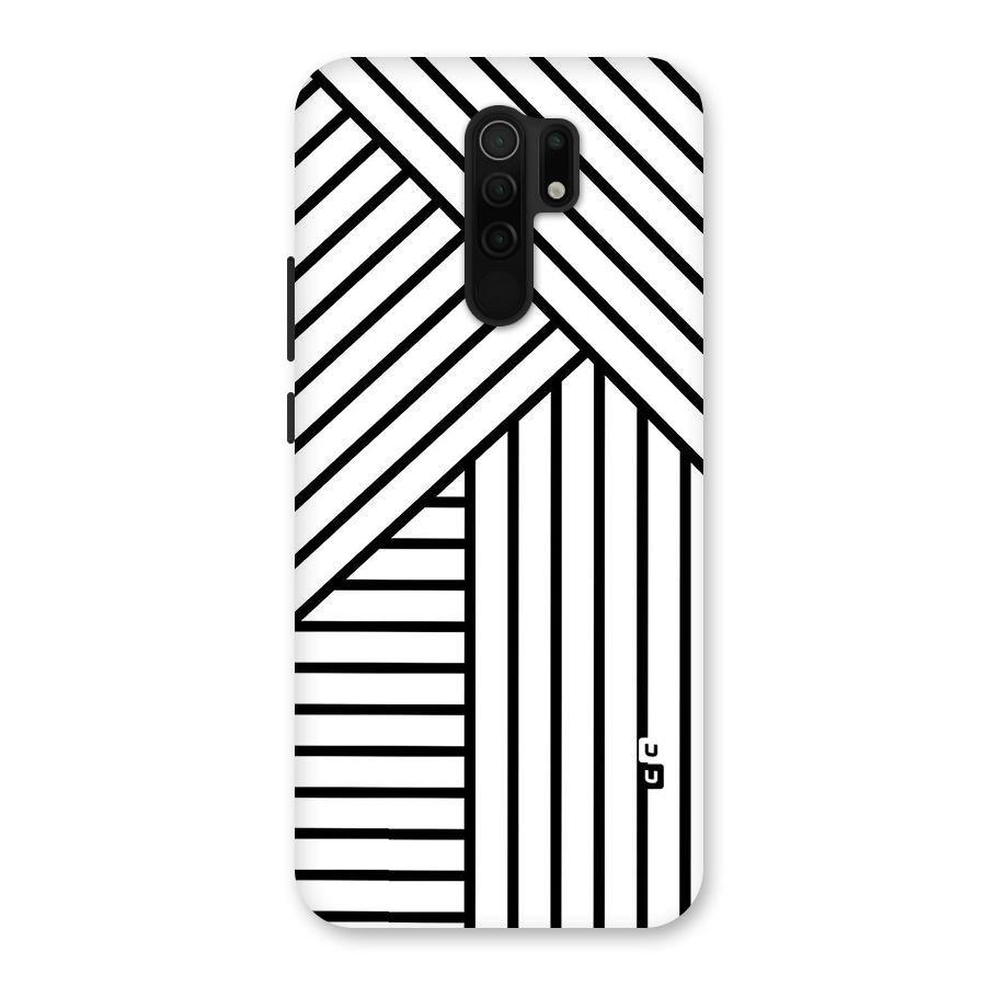 Lines Pattern Stripes Back Case for Poco M2