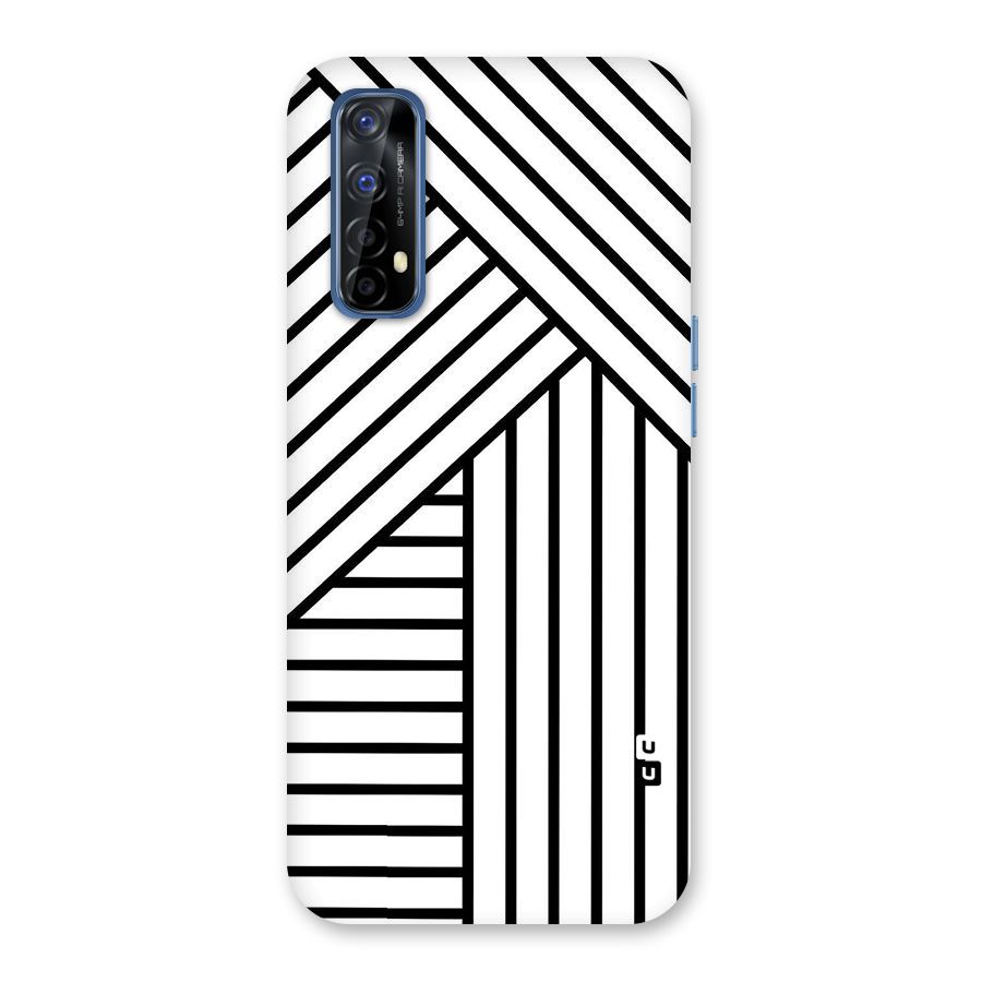 Lines Pattern Stripes Back Case for Realme 7