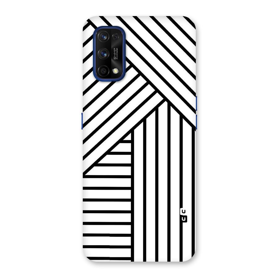 Lines Pattern Stripes Back Case for Realme 7 Pro