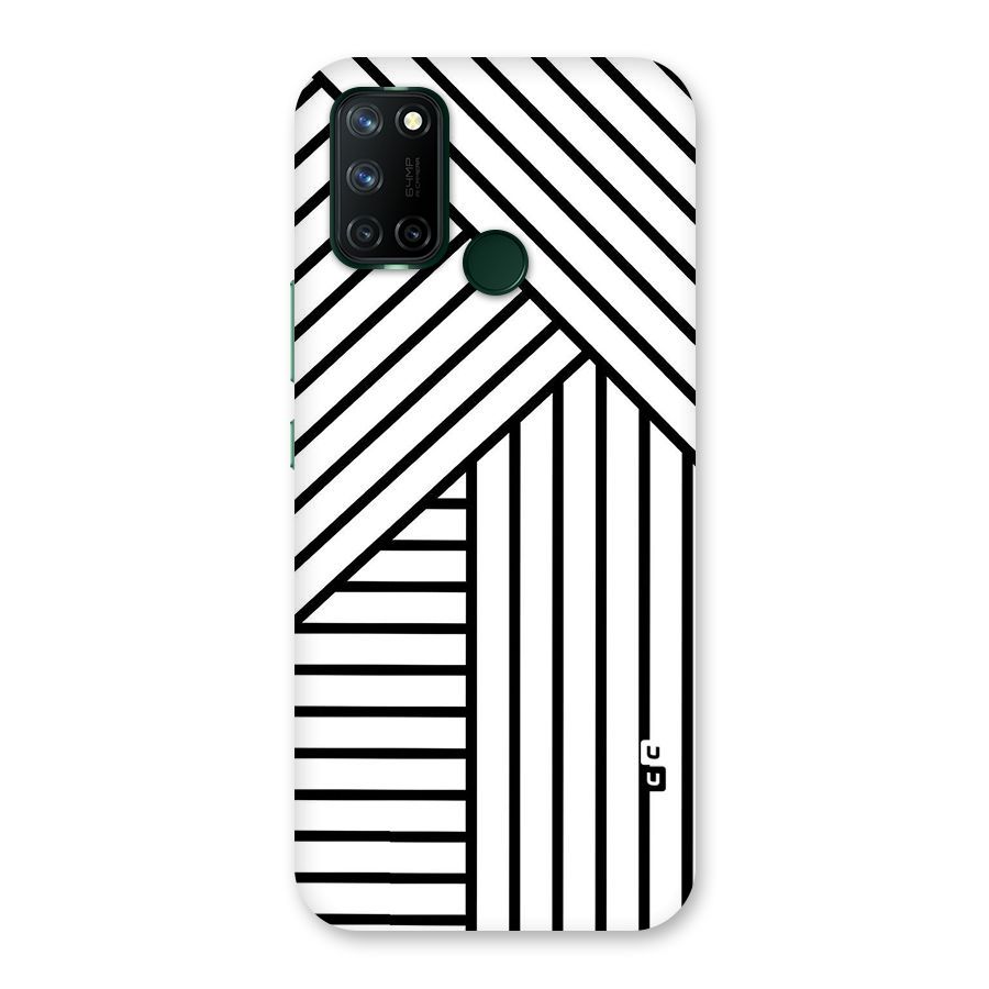 Lines Pattern Stripes Back Case for Realme 7i