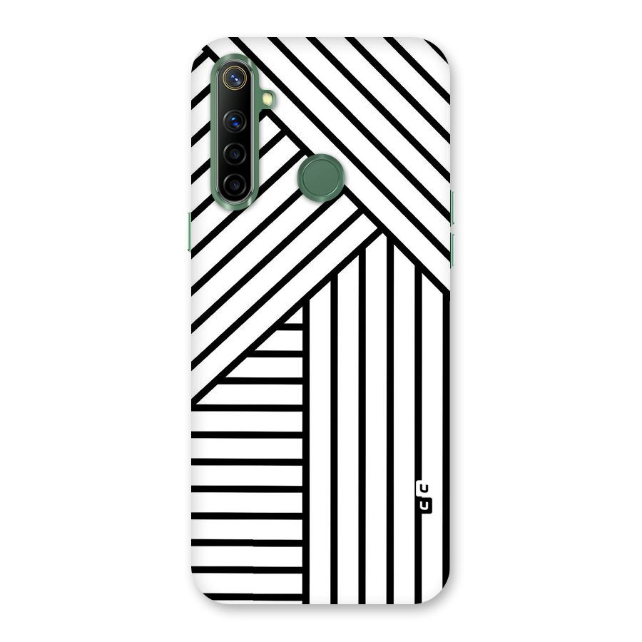 Lines Pattern Stripes Back Case for Realme Narzo 10