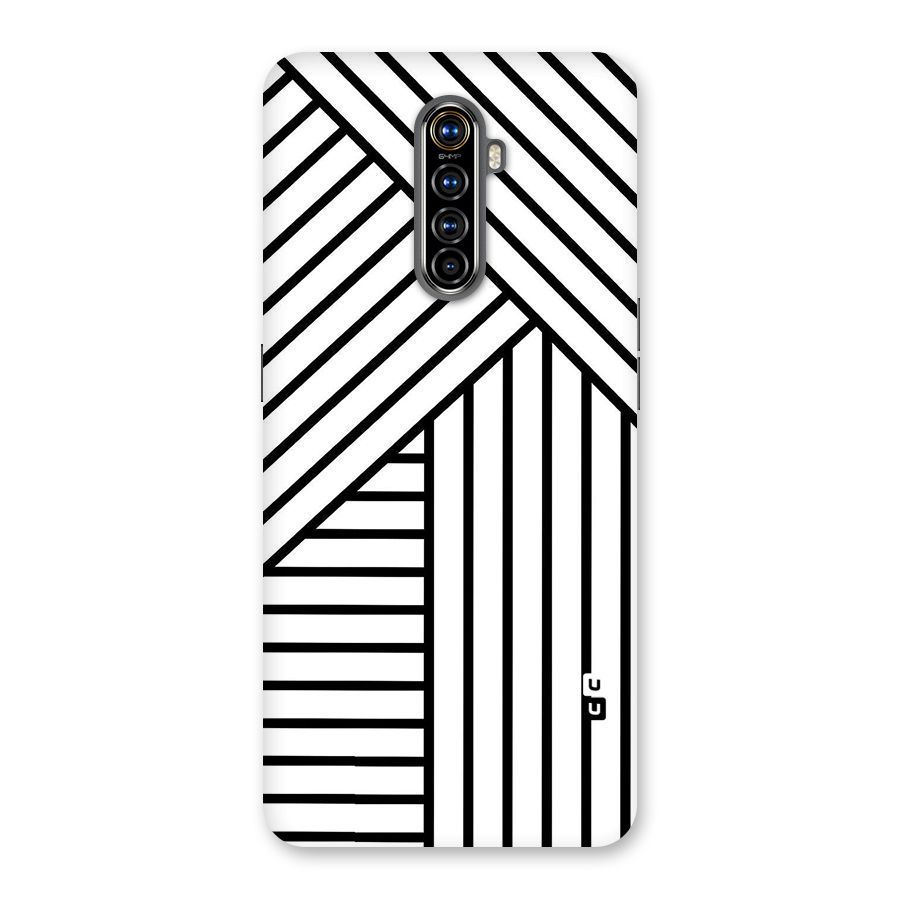 Lines Pattern Stripes Back Case for Realme X2 Pro