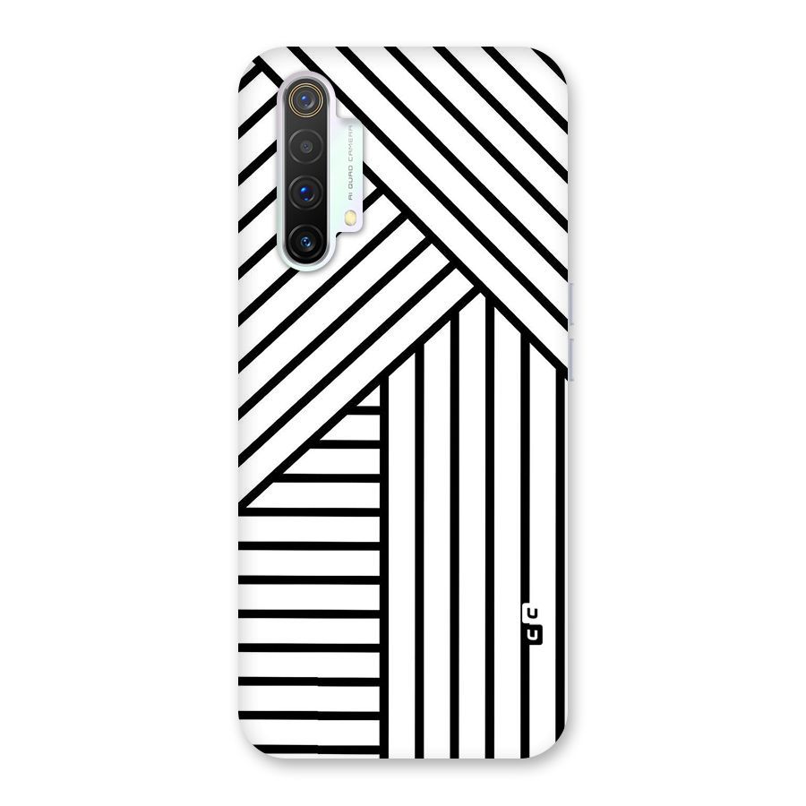Lines Pattern Stripes Back Case for Realme X3 SuperZoom