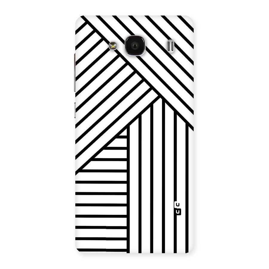 Lines Pattern Stripes Back Case for Redmi 2 Prime