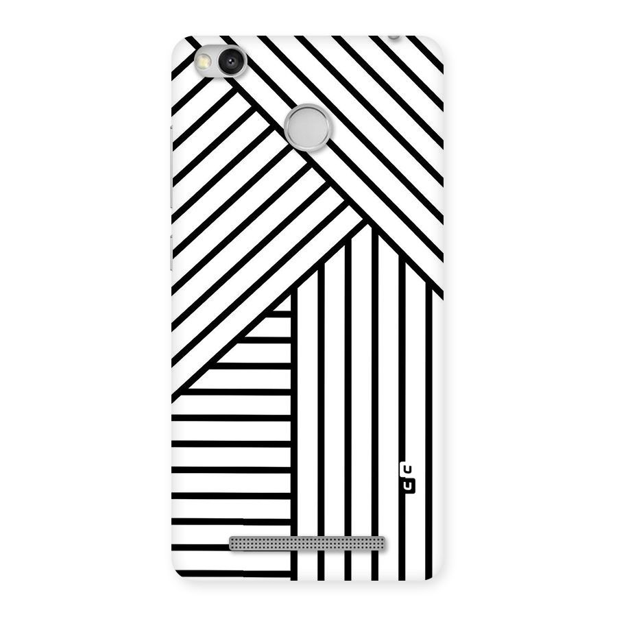 Lines Pattern Stripes Back Case for Redmi 3S Prime