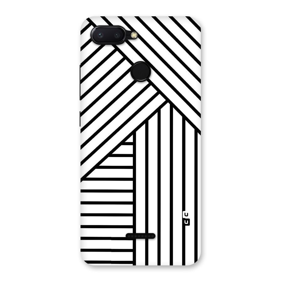 Lines Pattern Stripes Back Case for Redmi 6