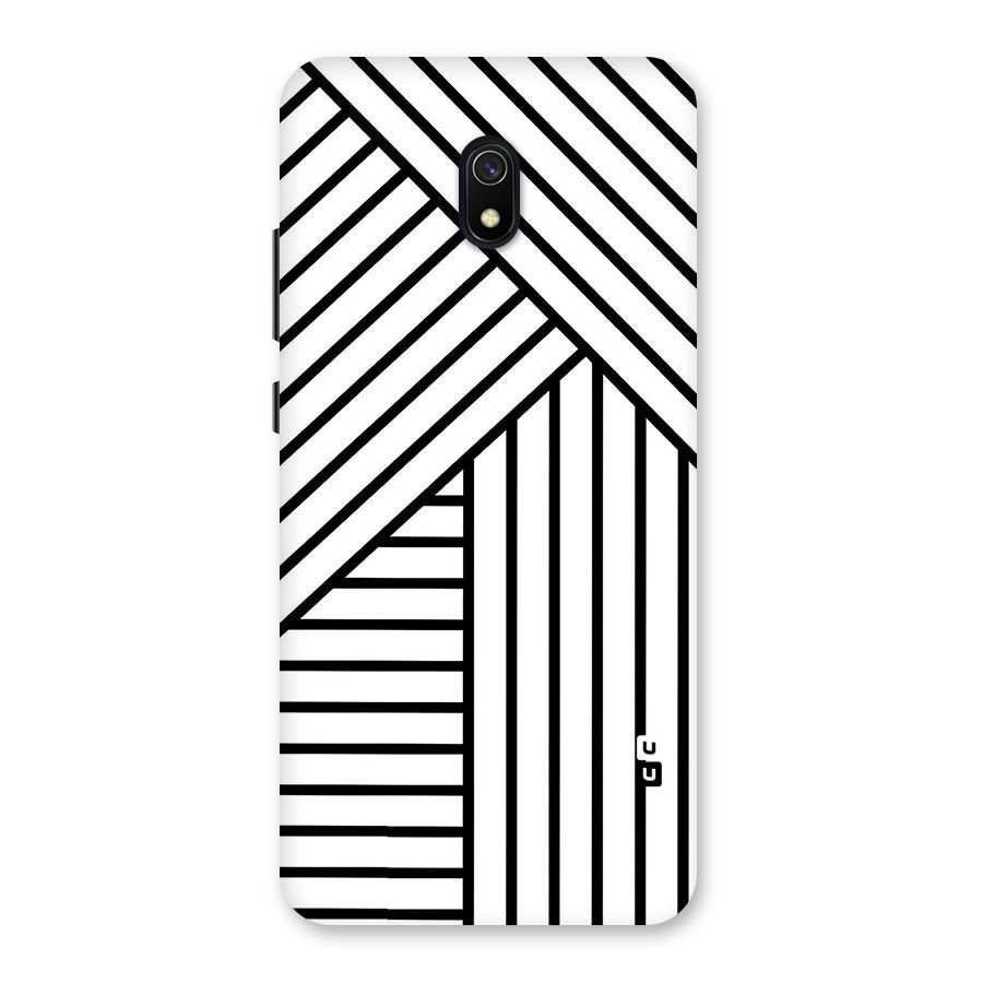 Lines Pattern Stripes Back Case for Redmi 8A