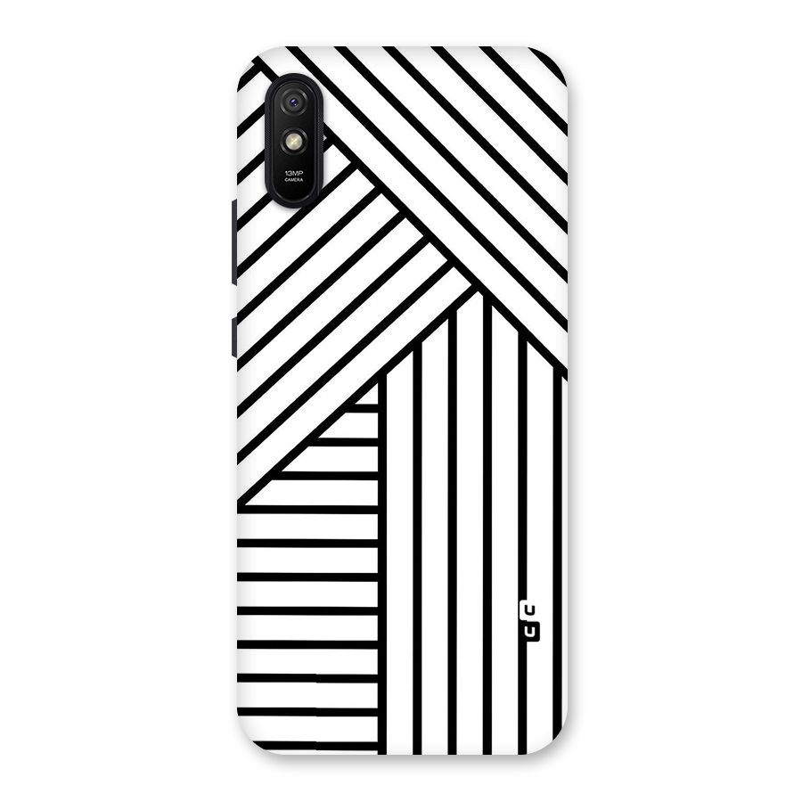 Lines Pattern Stripes Back Case for Redmi 9A