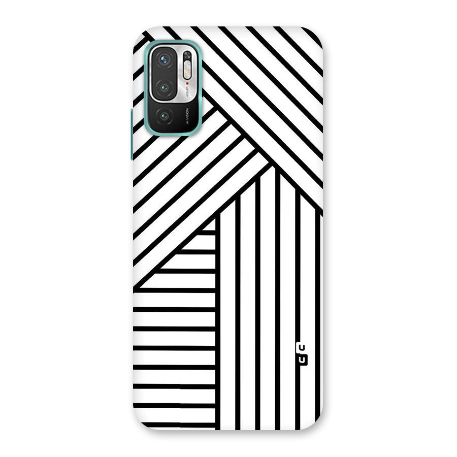 Lines Pattern Stripes Back Case for Redmi Note 10T 5G