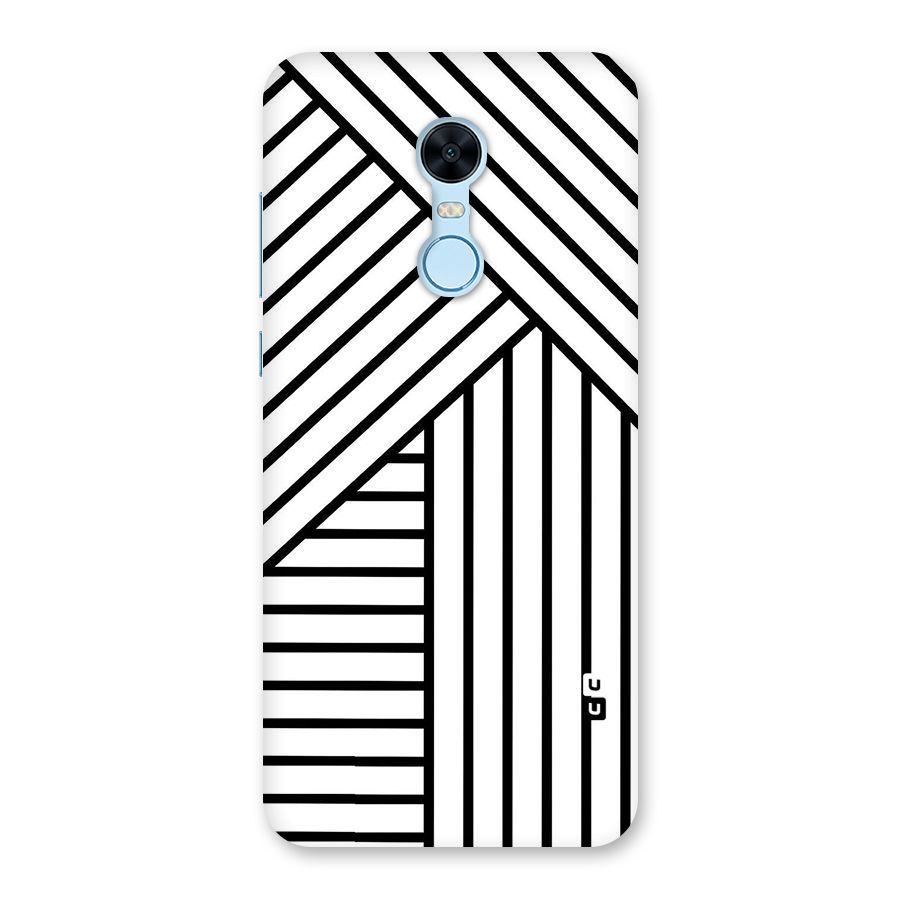 Lines Pattern Stripes Back Case for Redmi Note 5