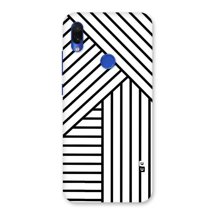 Lines Pattern Stripes Back Case for Redmi Note 7S