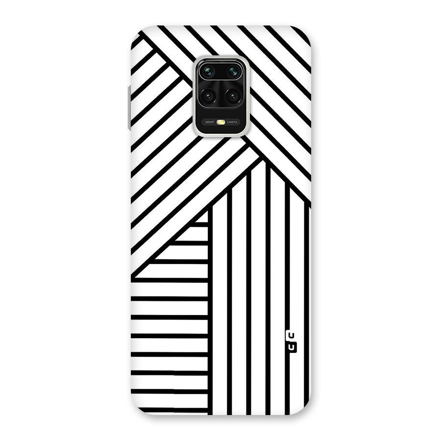 Lines Pattern Stripes Back Case for Redmi Note 9 Pro