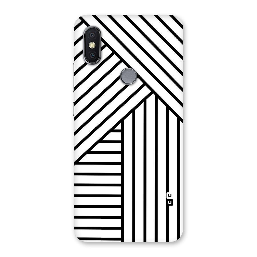 Lines Pattern Stripes Back Case for Redmi Y2