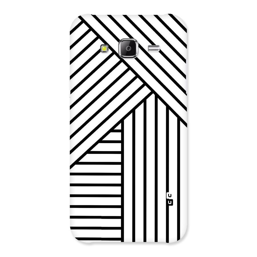 Lines Pattern Stripes Back Case for Samsung Galaxy J2 Prime