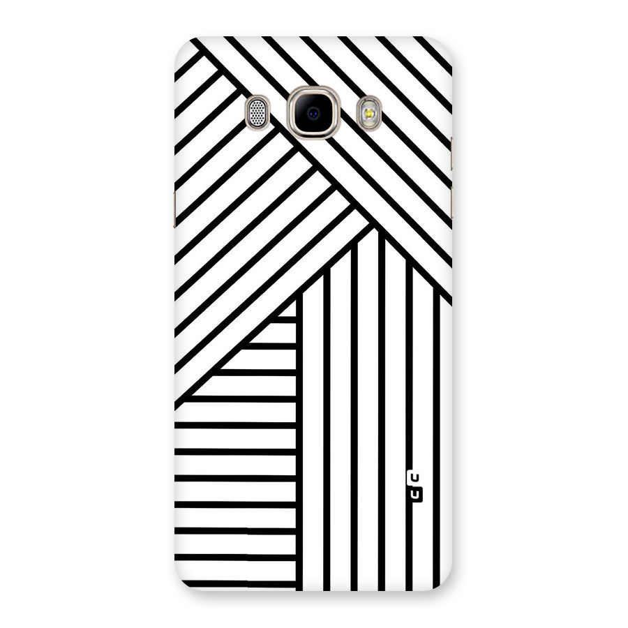 Lines Pattern Stripes Back Case for Samsung Galaxy J7 2016