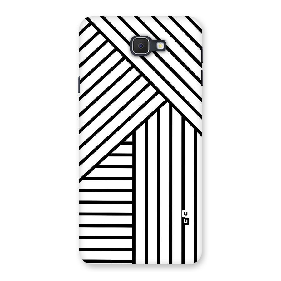 Lines Pattern Stripes Back Case for Samsung Galaxy J7 Prime